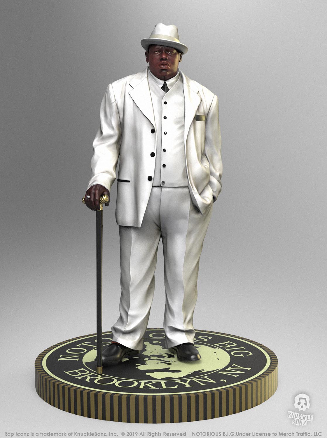 The Notorious B.I.G. Biggie Smalls KnuckleBonz Statue